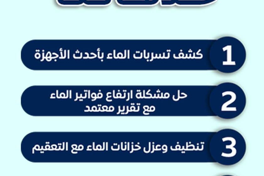 شركة كشف التسربات شرق الرياض